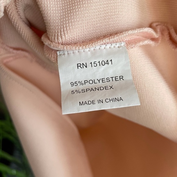 NEW‎ Few Moda London Bandage Dress Pale Pink Medium - Picture 11 of 12